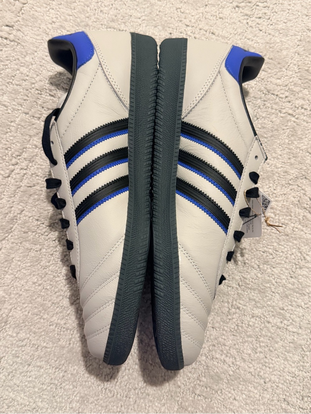 NWT Adidas Originals Samba JP Grey One Black Carbon Men's Size 13 JR0965 Sneaker - Picture 2 of 6
